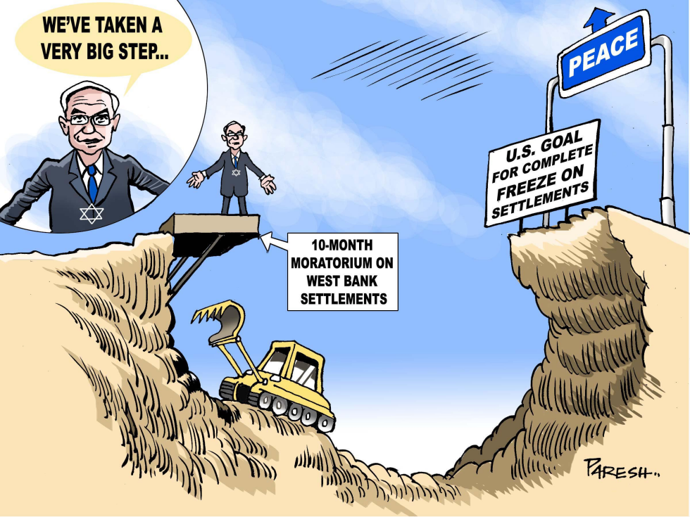  FREEZING ISRAELI SETTLEMENTS by Paresh Nath