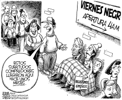 COMPRADORES DEL VIERNES NEGRO by Adam Zyglis