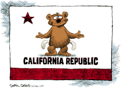 CALIFORNIA EMPTY POCKETS by Daryl Cagle