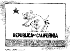 HARAKIRI DEL PRESUPUESTO DE CALIFORNIA by Daryl Cagle