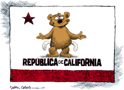 BOLSILLOS VACIOS DE CALIFORNIA  by Daryl Cagle