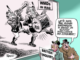 BRITISH INQUIRY ON IRAQ by Paresh Nath