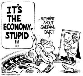 IT'S THE ECONOMY STUPID by Mike Lane