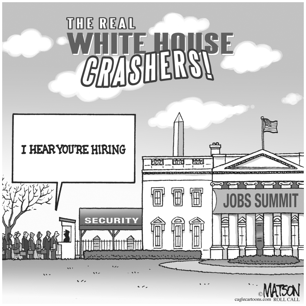  THE REAL WHITE HOUSE CRASHERS by RJ Matson