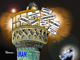 IRANIAN MIXED SIGNALS by Paresh Nath