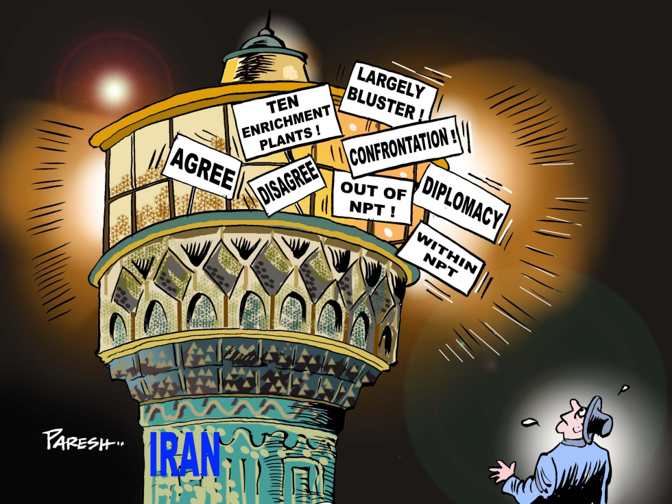  IRANIAN MIXED SIGNALS by Paresh Nath