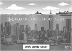 LOCAL NY-DUBAI ON THE HUDSON by RJ Matson