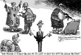 AFGHAN DILEMMA by Pat Bagley