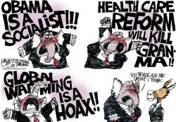 BULL ELEPHANT by Pat Bagley