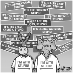 STUPID WITH STUPID by RJ Matson