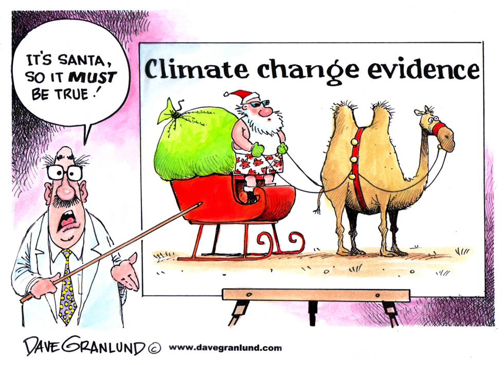  CLIMATE CHANGE EVIDENCE by Dave Granlund