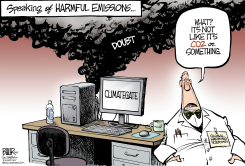 SPEAKING OF HARMFUL EMISSIONS by Nate Beeler