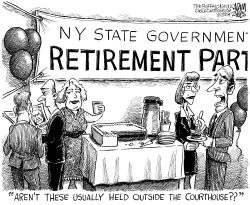 NY STATE BRUNO CORRUPTION by Adam Zyglis