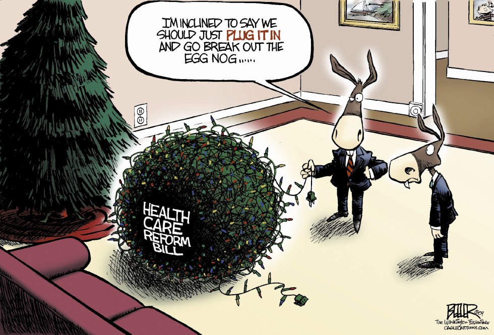  HEALTH CARE LIGHTS by Nate Beeler