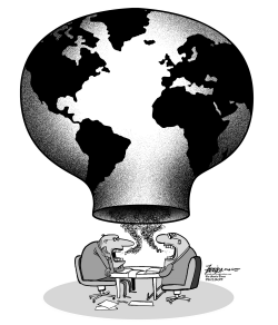 COPENHAGEN CLIMATE TALKS FULL OF HOT AIR by Manny Francisco