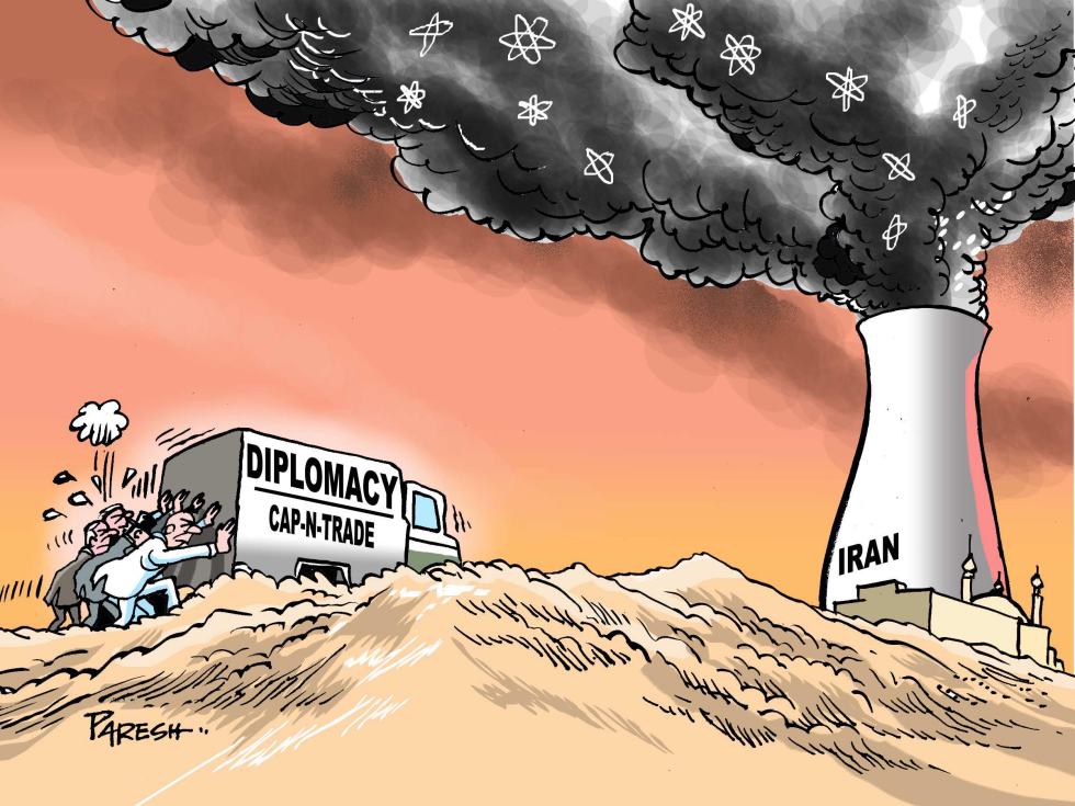  DIPLOMACY FOR IRAN by Paresh Nath