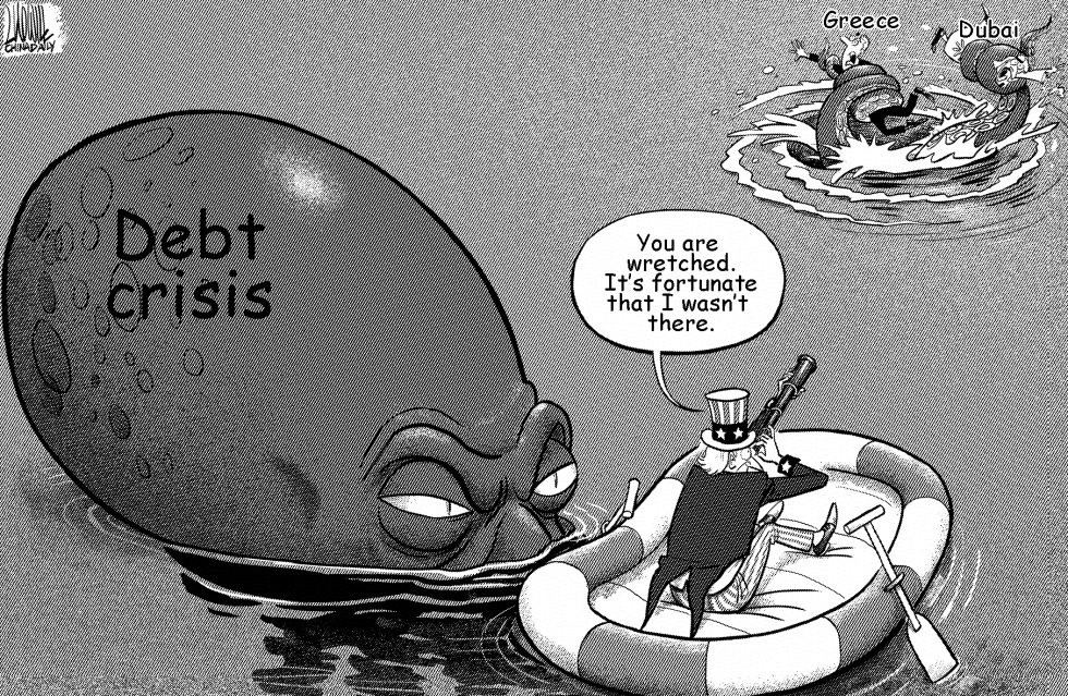  DEBT CRISIS BEHIND US by Luojie