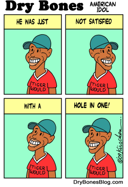 TIGER WOODS by Yaakov Kirschen