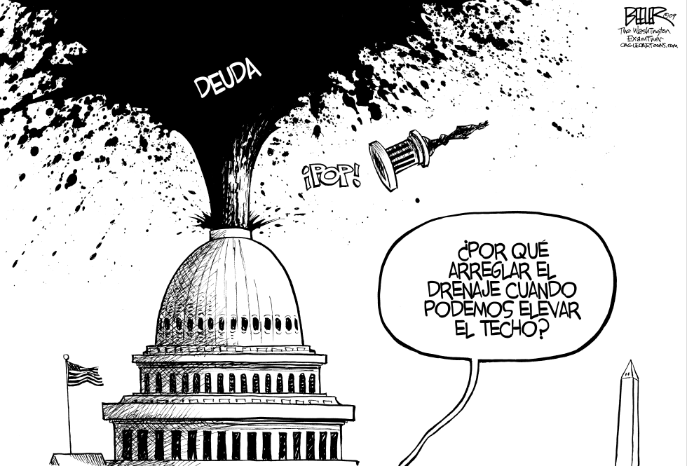  TECHO DE DEUDA by Nate Beeler