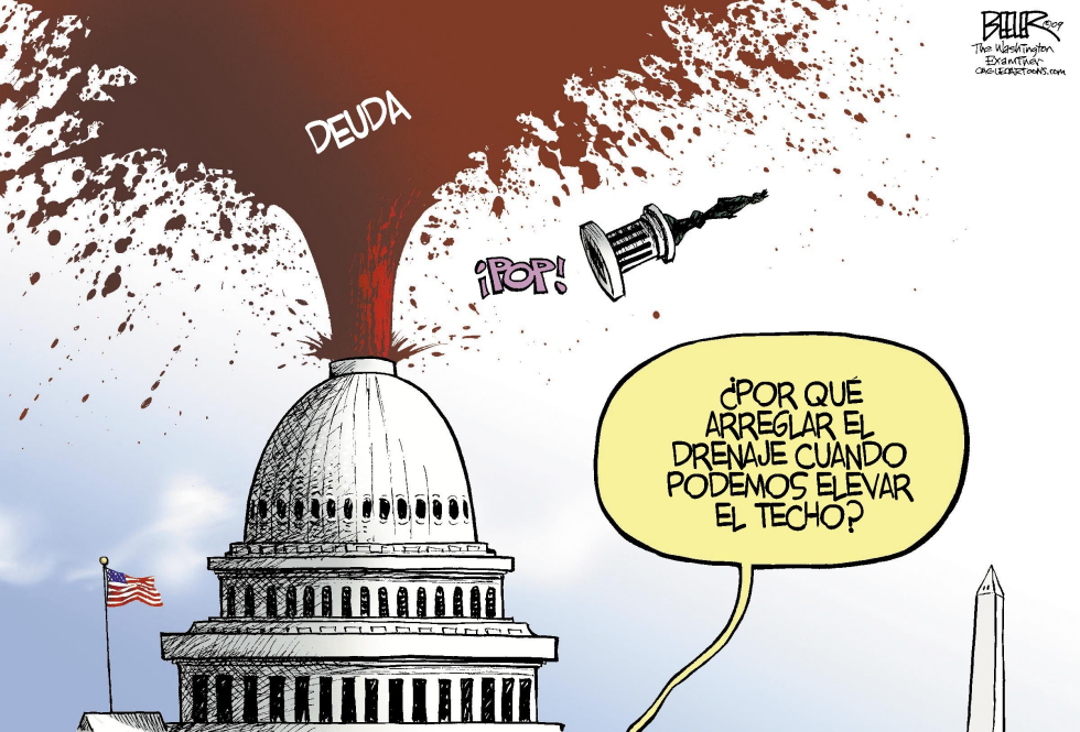  TECHO DE DEUDA  by Nate Beeler