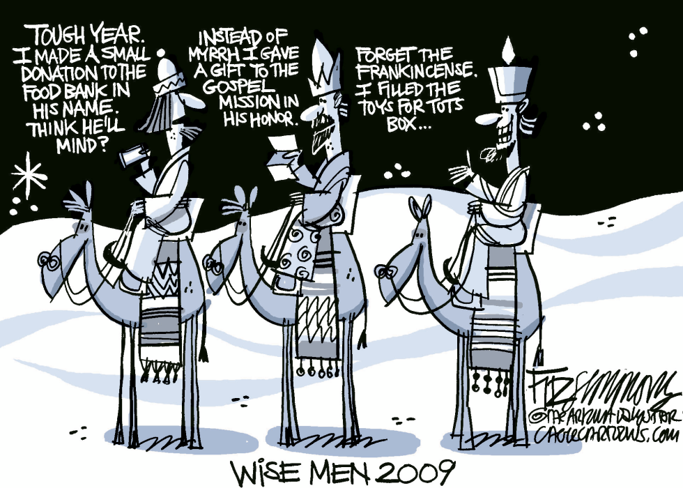  WISE MEN by David Fitzsimmons