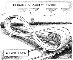 LOCAL PEACE BRIDGE DESIGN by Adam Zyglis