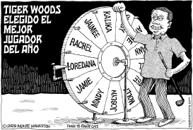 WOODS JUGADOR DEL AñO by Wolverton