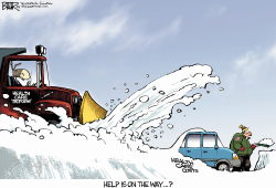 HEALTH CARE BLIZZARD by Nate Beeler