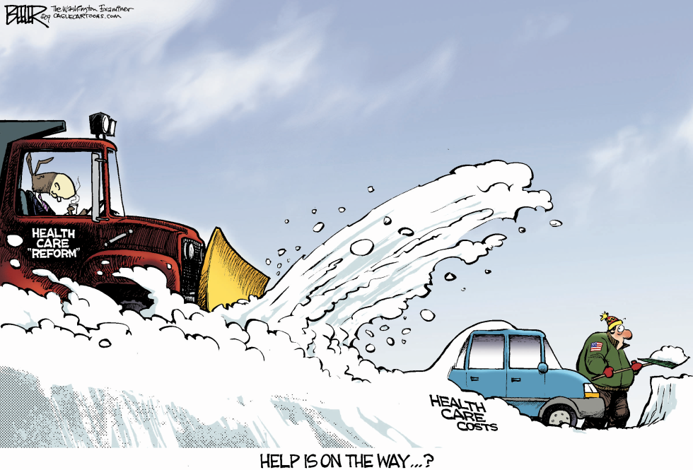  HEALTH CARE BLIZZARD by Nate Beeler