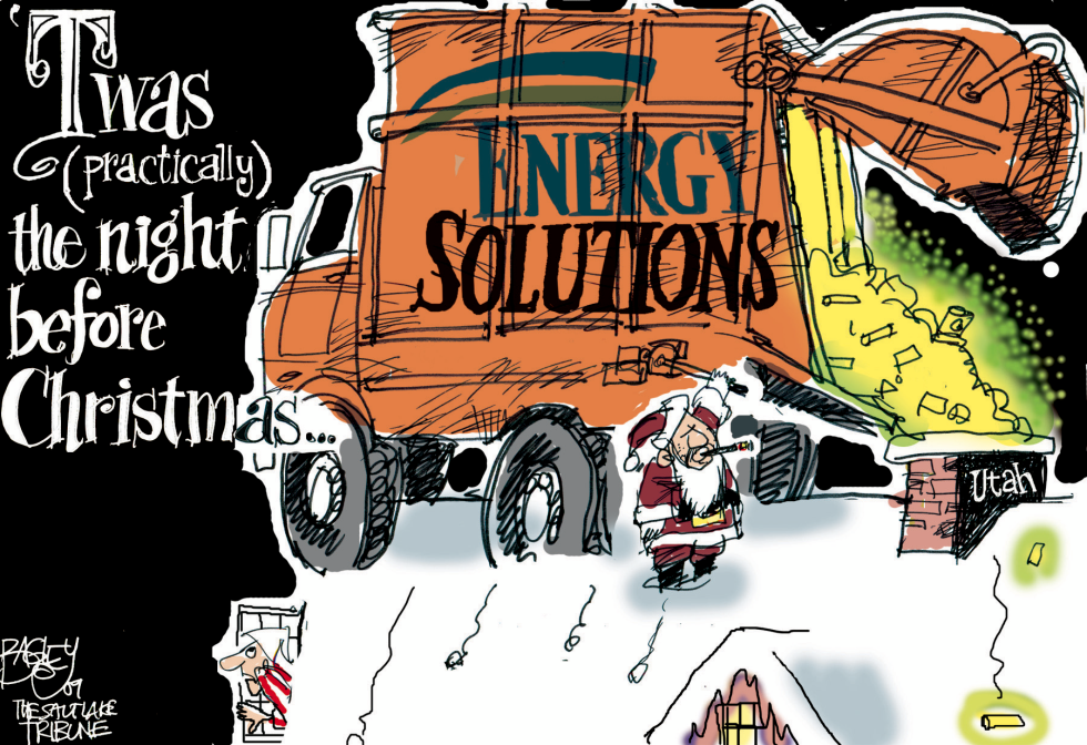  LOCAL DEPLETED URANIUM IN STOCKING by Pat Bagley