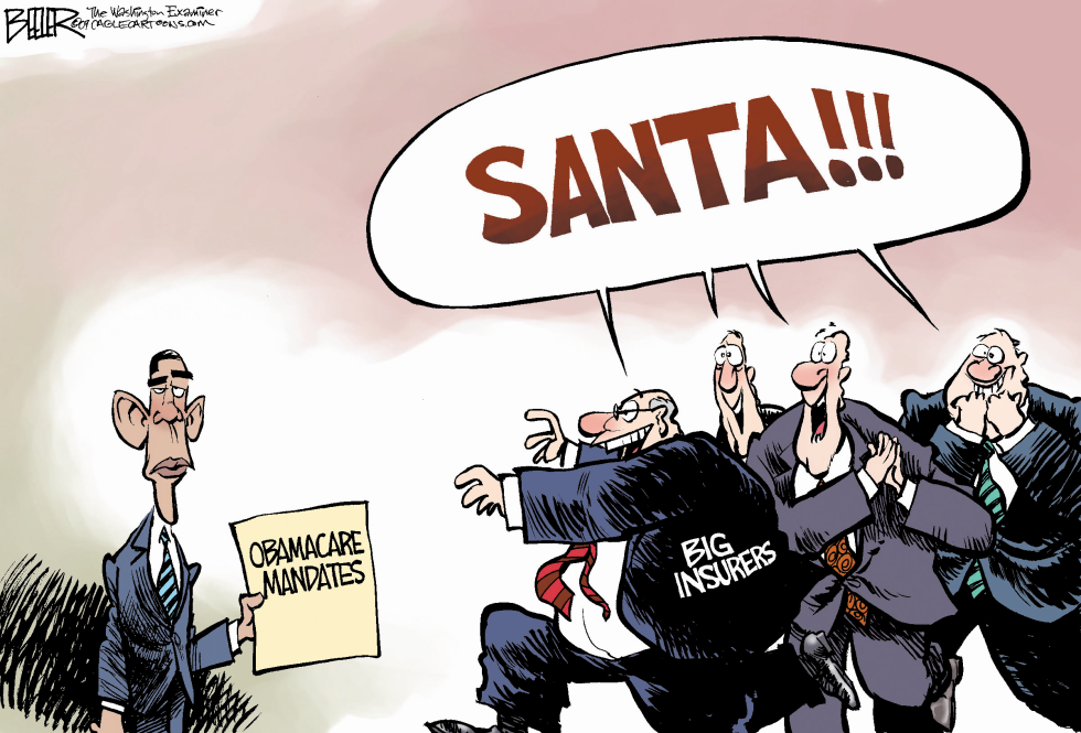  HEALTH CARE GIFTS by Nate Beeler