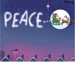 PEACE AT CHRISTMAS by Patrick Corrigan