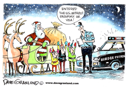 UNDOCUMENTED ELVES by Dave Granlund