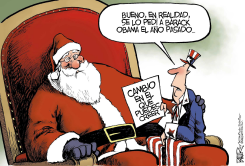 CAMBIO PARA NAVIDAD  by Nate Beeler