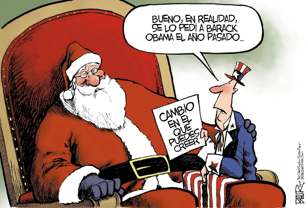  CAMBIO PARA NAVIDAD  by Nate Beeler