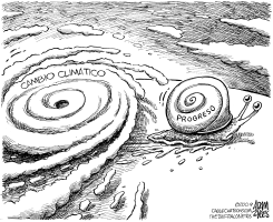 PROGRESO DEL CAMBIO CLIMATICO by Adam Zyglis