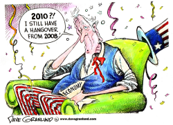 OLD YEAR HANGOVER by Dave Granlund