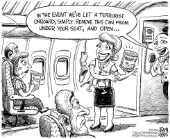 TERRORISTS ON PLANES by Adam Zyglis