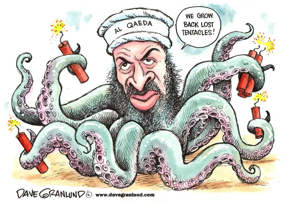  AL QAEDA TERROR by Dave Granlund