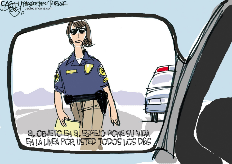  POLICIA by Pat Bagley