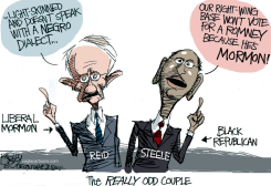 EBONY AND IVORY by Pat Bagley