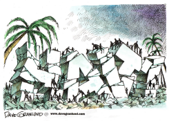 HAITI EARTHQUAKE by Dave Granlund