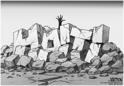 HAITI CRIES FOR HELP by RJ Matson