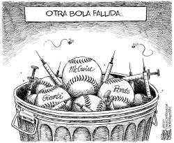 OTRA BOLA FALLIDA by Adam Zyglis