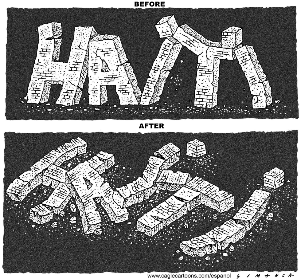  HAITI BEFORE AND AFTER by Osmani Simanca