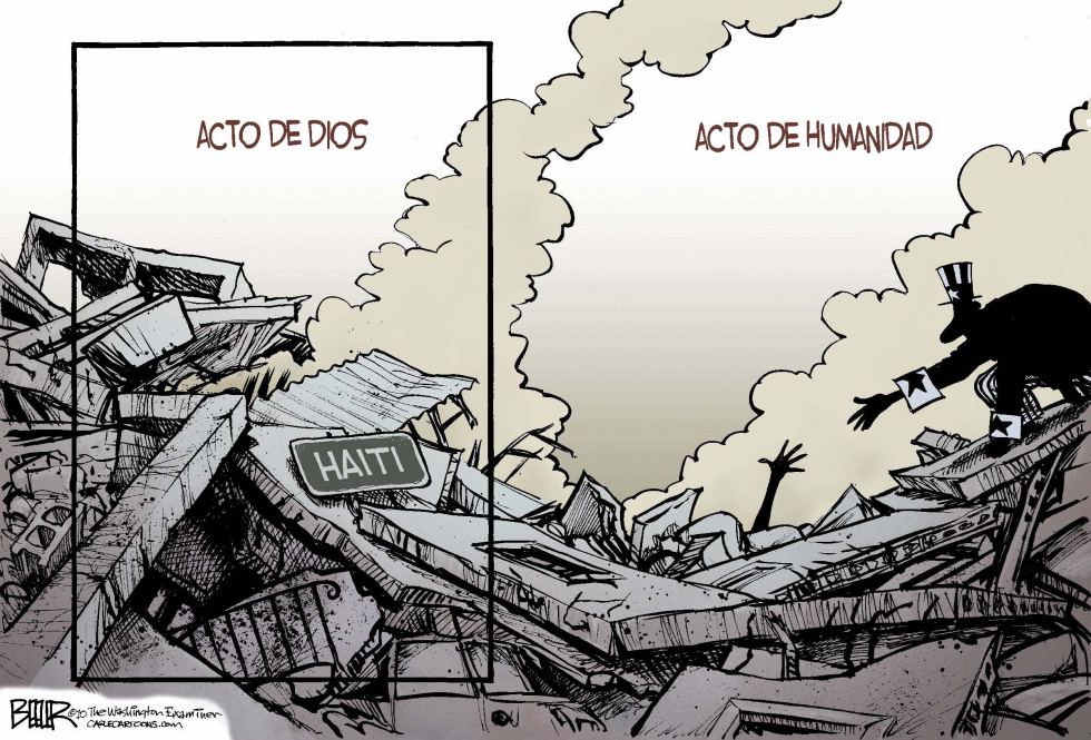  TERREMOTO EN HAITI  by Nate Beeler