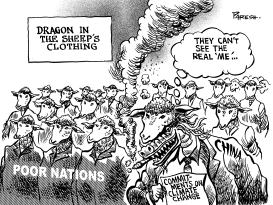 DRAGON IN SHEEP'S CLOTHING by Paresh Nath