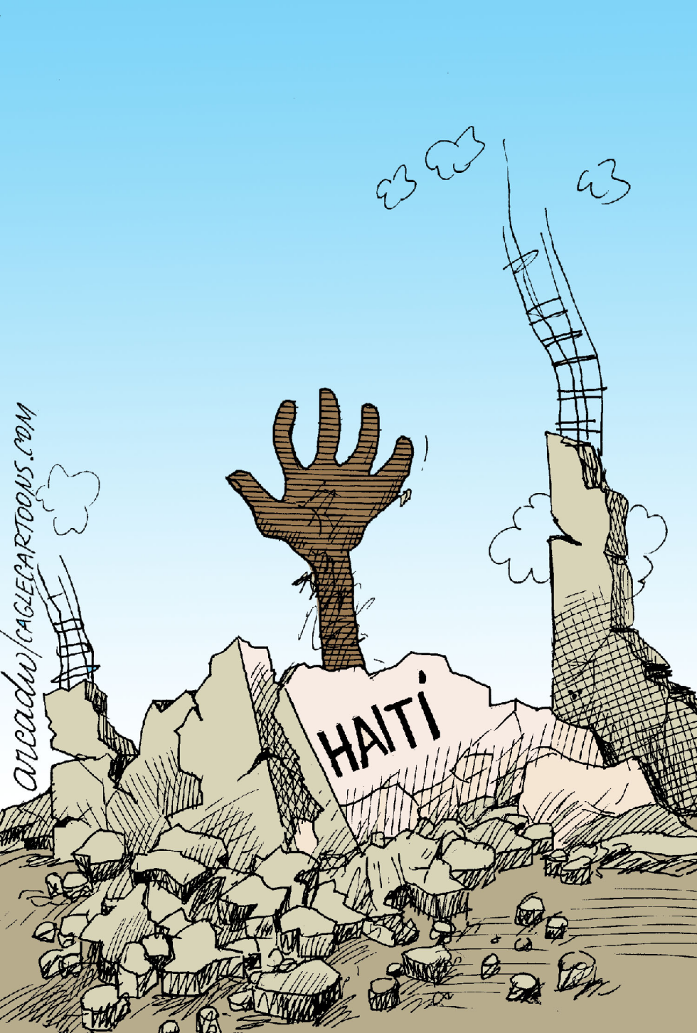  HAITI QUAKE by Arcadio Esquivel