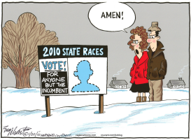 INCUMBENTS  by Bob Englehart