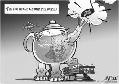 THE POT HEARD AROUND THE WORLD by RJ Matson